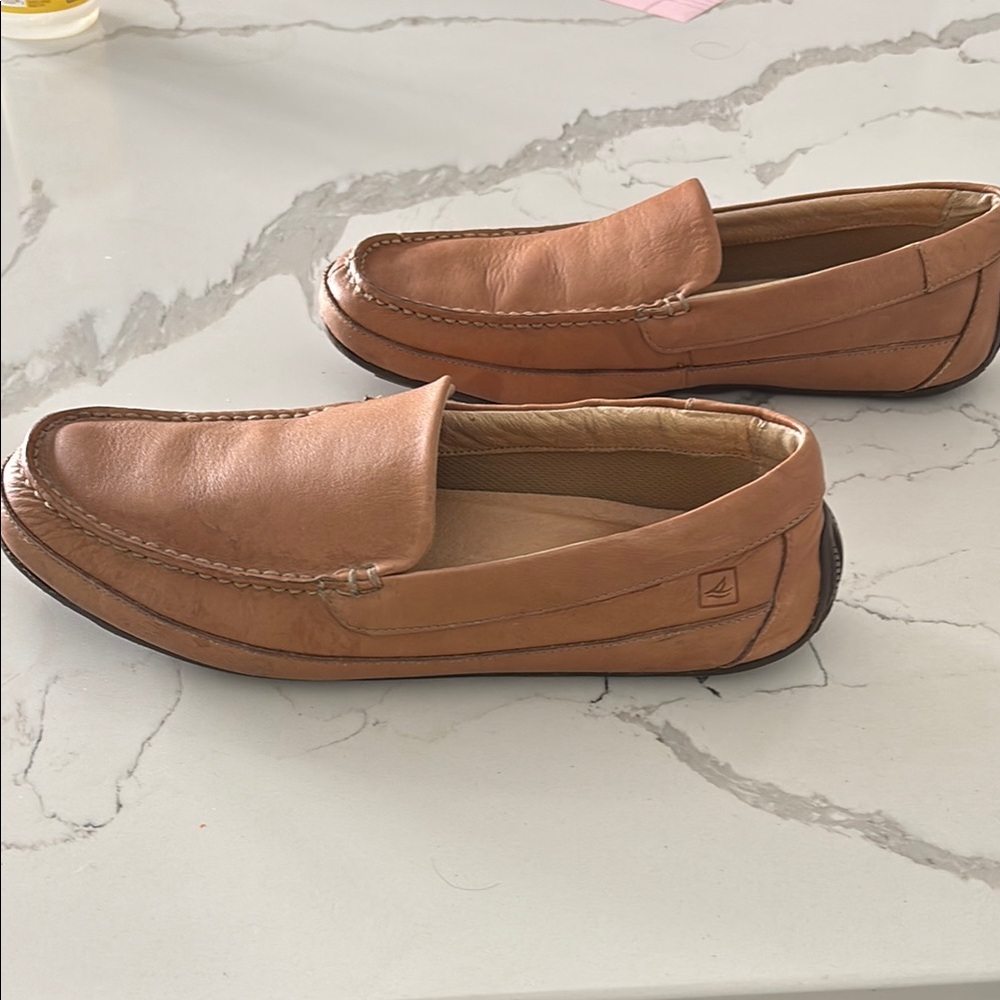 Sperry Men's Brown Leather Driver Loafer - Picture 2 of 5